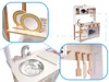 Aga Kinderküche aus Holz MDF KUKETO + Zubehör Produktbild-Vorschau 4
