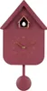 Karlsson - Wanduhr Solo Color Cuckoo - Bordeaux - Produktbild-Vorschau 3