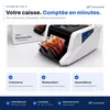 SCANNUM® 1200-S compteuse de billets avec détection des Voir les images du produit 8