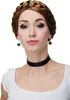 WIG ME UP Perücke Tracht geflochtener Zopf Braun RJ010-P8 Produktbild-Vorschau 2