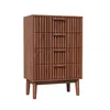 Comodino INONEFT con 4 cassetti, mobile contenitore con Anteprima dell’immagine prodotto 11