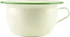 Emaille-Töpfchen mit grünem Rand 24cm 3,5l Produktbild-Vorschau 2