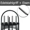 NAIZY Kaminbesteck Edelstahl Set 5-teiliges Kaminzubehör Produktbild-Vorschau 2