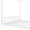 Bed met huisvorm, 140 x 200 cm. Kinderbed van metaal met Productafbeelding-voorbeeld 11