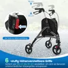 COSTWAY Rollator stretto per appartamenti, triciclo Anteprima dell’immagine prodotto 6