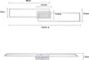 ZMH Deckenleuchte LED Deckenlampe Schlafzimmer Schwarz 32W Produktbild-Vorschau 7