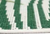 In- & Outdoor Teppich Sisal Optik Palmenzweige in grün auf Produktbild-Vorschau 6
