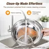 WARMOUNTS Chafing Dish 4er Set 6,5QT Buffet Warmhalter aus Produktbild-Vorschau 8
