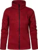 Strick-Fleece Jacke C+ Plus Size Damen, Rot-Melange, XXXL Produktbild-Vorschau 2