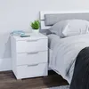 Vicco Nachttisch Florenz, 46.2 x 60 cm, Weiß Produktbild-Vorschau 4