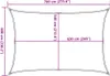 vidaXL Sonnensegel 160 g/m² Weiß 6x7 m HDPE Produktbild-Vorschau 7