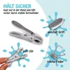 Farbechtes Wäscheklammern-SET, Langlebige Klammern, Robust Produktbild-Vorschau 3