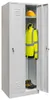 Umkleideschrank BHP Mega-M J-60 2-türig grau B-60 cm T-50 Produktbild-Vorschau 8
