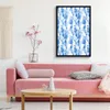 MuchoWow® MuchoWow® Gerahmtes Poster Blumen - Blau - Produktbild-Vorschau 6