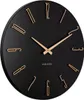 Karlsson - Wanduhr Esmerado - Schwarz - 40x40x40cm Produktbild-Vorschau 1