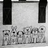 Gilde Tasche, "Hundebande", Filz, beige, hellgrau, VE 1, L. Produktbild-Vorschau 5