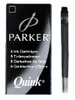 1x5 atramentových kaziet Parker Quink black Náhľad obrázku produktu 2