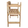 Panchina frisona in legno di pino - 125 x 40 cm - Panchina Anteprima dell’immagine prodotto 5