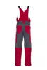 Größe 60 Herren Planam Plaline Latzhose rot schiefer Modell Produktbild-Vorschau 4