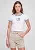 Urban Classics - Damen Stretch Jersey Cropped T-Shirt Produktbild-Vorschau 1