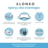 ELONEO Oreiller de soutien pour la nuque, Oreiller visco en Voir les images du produit 9