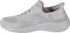 Side view of a gray Skechers slip-on sneaker. Produktbild-Vorschau