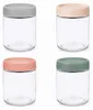 Relaxdays inmaakpotten, set van 4, 450 ml, afsluitbare Productafbeelding-voorbeeld 8
