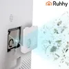 Close-up of an air purifier component with a graphic showing airborne particles being filtered. Náhled obrázku produktu