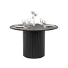 Runder Tisch ELODIE 120 cm schwarz Produktbild-Vorschau 3