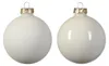 Set aus 16 Christbaumkugeln aus Glas warmweiß 3,5 cm glatt Produktbild-Vorschau 6
