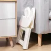 Klapphocker, leicht, tragbar, Cartoon-weiße Stufe mit Produktbild-Vorschau 1