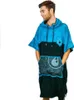 Poncho Wave Hawaii Bamboo Poncho Uno XL WH4001 Mehrfarbig Produktbild-Vorschau 10