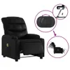 vidaXL Massagesessel Elektrisch Schwarz Kunstleder Produktbild-Vorschau 5