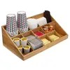 Penelife Kaffee Spender Organizer aus Holz - Aufbewahrung Produktbild-Vorschau 1