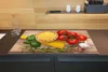 Wallario Herdabdeckplatte aus Glas, Größe 90 x 52 cm Produktbild-Vorschau 2