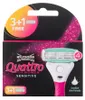 Quattro For Women Rasoio di ricambio sensibile per donne 1 Anteprima dell’immagine prodotto 5