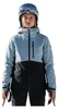 2117 OF SWEDEN Sala dames ski-jas met capuchon, blauw, maat Productafbeelding-voorbeeld 4