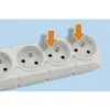 Emos P53873, 5 x gniazdo sieciowe, 250 V, 50 Hz, 10 A, Podgląd zdjęcia produktu 5