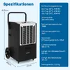 COSTWAY Déshumidificateur 66L/jour , déshumidificateur de Voir les images du produit 2