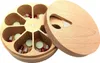 Pillendose aus Holz für 7 Tage, Tabletten-Organizer, Produktbild-Vorschau 1