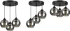 FKL DESIGN Home Deco Deckenlampe Pendellampe Kugel Schwarz Produktbild-Vorschau 4