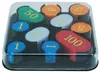 HOT Games Set di fiches da roulette 100 pezzi color oro Anteprima dell’immagine prodotto 3
