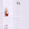 Armoire de toilette Relaxdays, 6 étagères, 2 compartiments Voir les images du produit 6