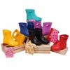 Damen EVA-Schaumstoff-Gummistiefel, rot mit Innensohle Produktbild-Vorschau 7