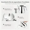 Edelstahl Wasserkessel 1,55 L, Schwanenhals-Auslauf, mit Produktbild-Vorschau 7