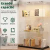 Gablota szklana z oświetleniem LED, 3 poziomy, gablota Podgląd zdjęcia produktu 6