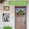 banjado Design Briefkasten Stahl silber mit Zeitungsfach Produktbild-Vorschau 4