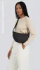 Handtasche Damen Schultertasche Freizeittasche Mond Form Produktbild-Vorschau 2