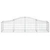 Gabionen mit Hochbogen 20 Stk. 200x50x40/60 cm Verzinktes Produktbild-Vorschau 4