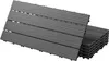 ECD Germany WPC Terrassenfliesen, 60x30 cm, 24er Spar Set Produktbild-Vorschau 1